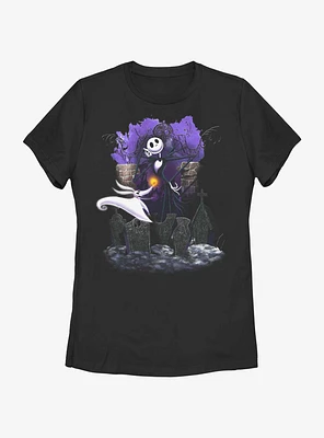 Disney The Nightmare Before Christmas Graveyard Buddies Womens T-Shirt