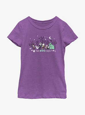 Disney The Nightmare Before Christmas Boo Crew Youth Girls T-Shirt