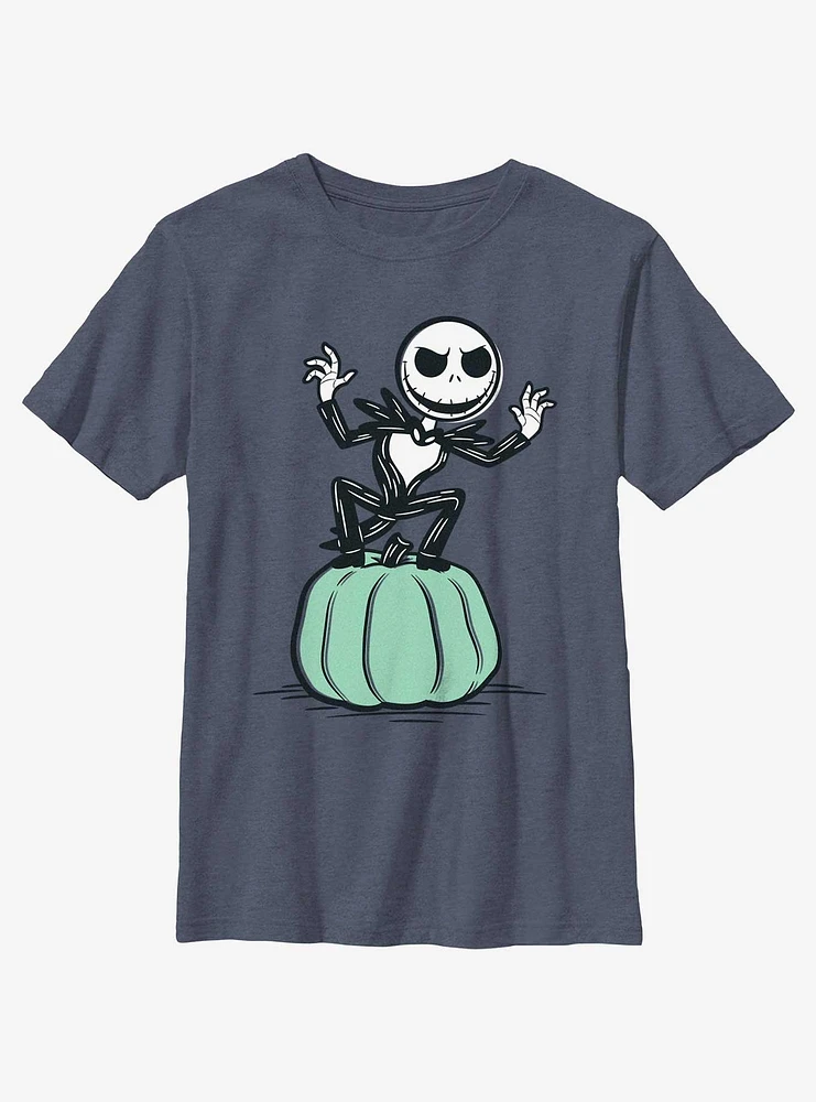 Disney The Nightmare Before Christmas Jack Pumpkin Youth T-Shirt