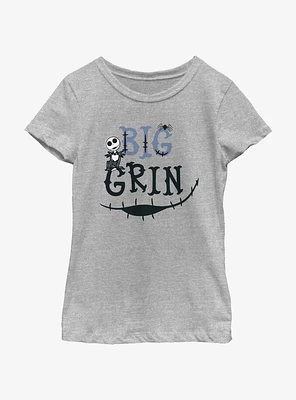 Disney The Nightmare Before Christmas Big Grin Youth Girls T-Shirt