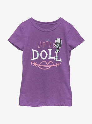 Disney The Nightmare Before Christmas Little Doll Youth Girls T-Shirt