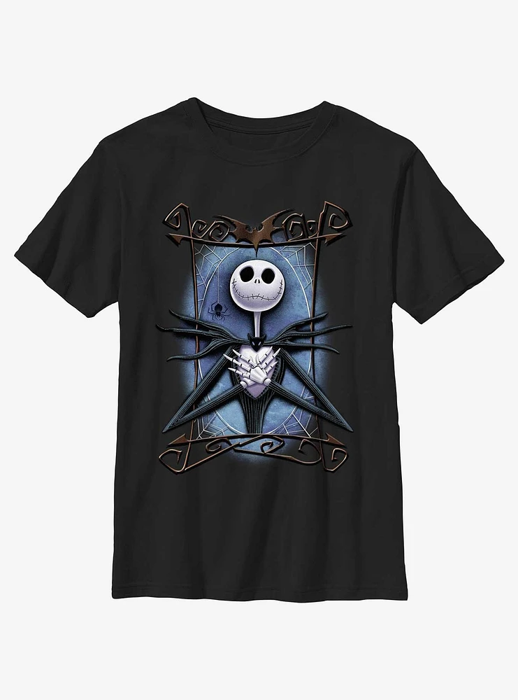 Disney The Nightmare Before Christmas Framed Jack Youth T-Shirt