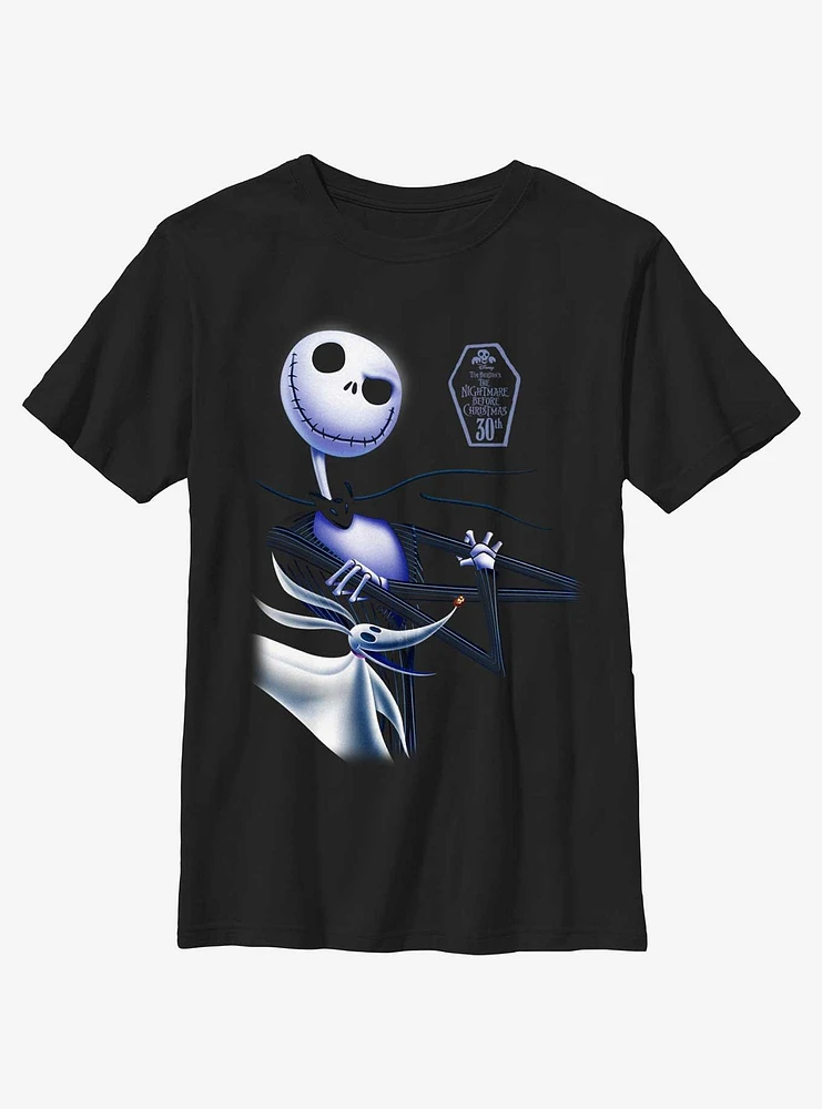 Disney The Nightmare Before Christmas Jack And Zero Youth T-Shirt