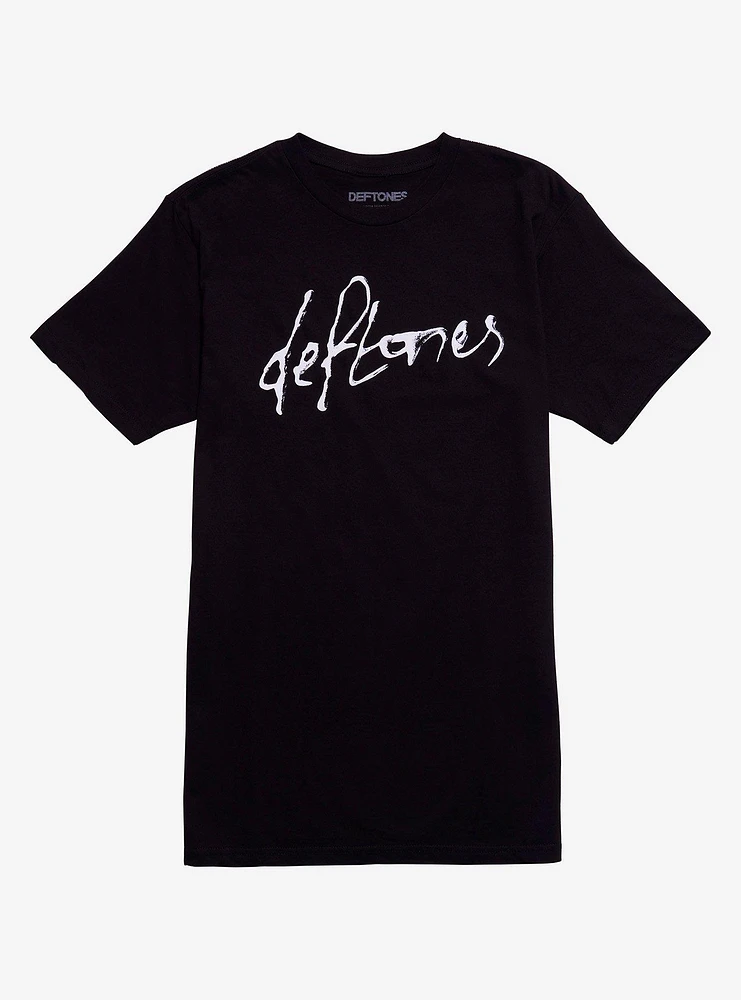 Deftones Cursive Logo T-Shirt