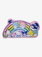 Sanrio Hello Kitty and Friends Pastel Rainbow Pillow