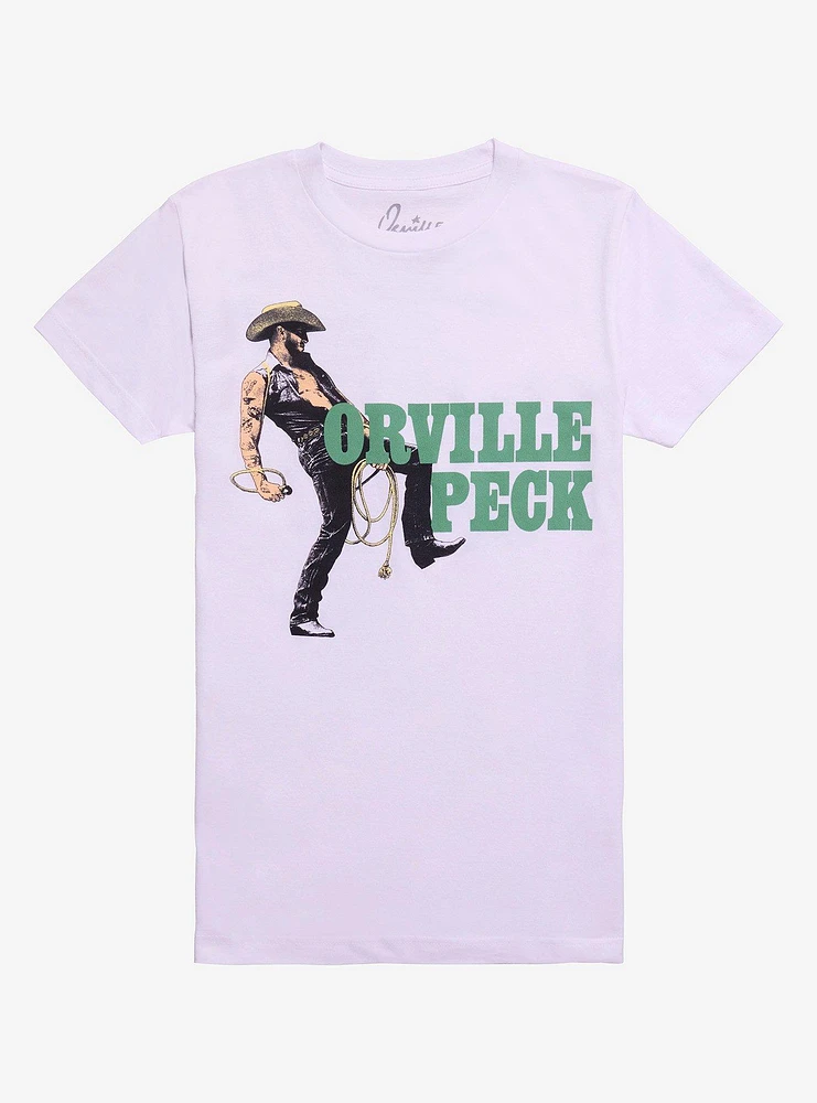 Orville Peck Stampede Tour Stops Relaxed Fit Girls T-Shirt