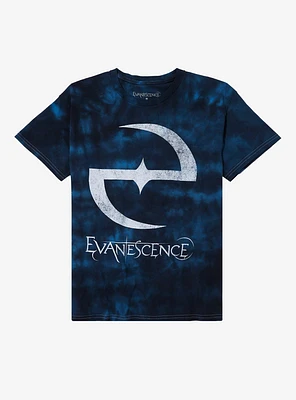 Evanescence Logo Blue Wash T-Shirt