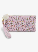 Sanrio Hello Kitty Food Allover Print Wristlet Pouch