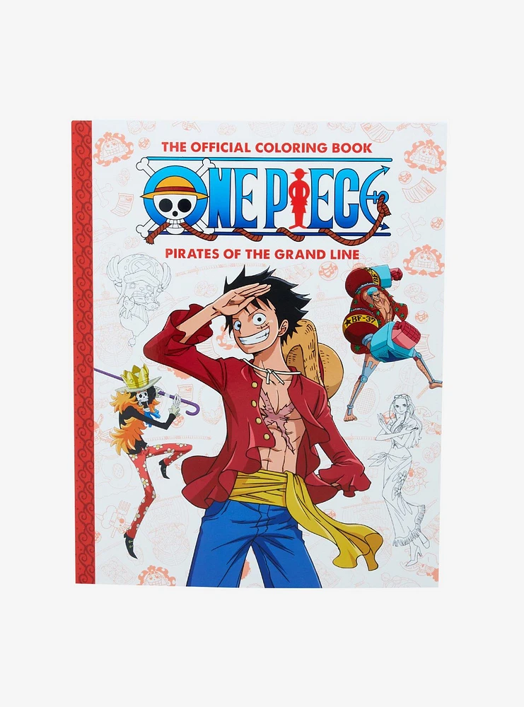 One Piece Pirates of the Grand Line Official Coloring Book