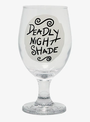 Disney The Nightmare Before Christmas Deadly Nightshade Glow-in-the-Dark Goblet