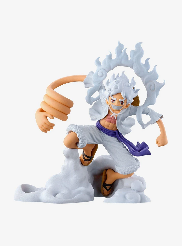 Banpresto One Piece FigLife! Vol. 1 Monkey D. Luffy (Gear 5) Figure