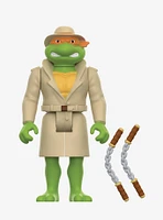 Super7 ReAction Teenage Mutant Ninja Turtles Undercover Michelangelo Figure