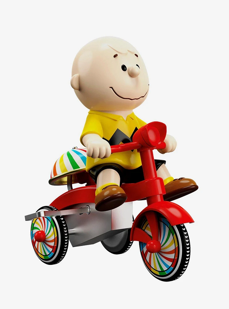 Super7 Peanuts Super Cycle Charlie Brown Wind-Up Figure