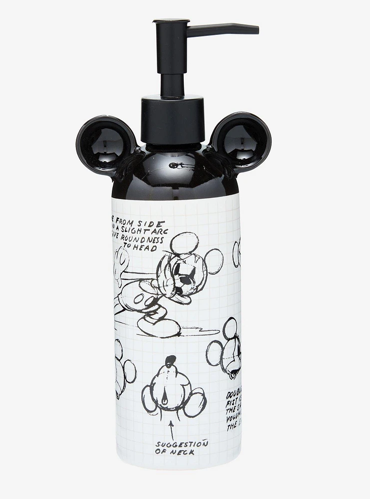 Disney Mickey Mouse Sketchbook Animation Soap Pump