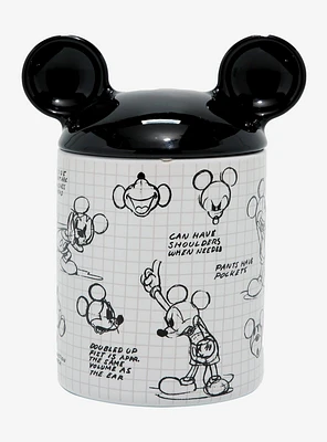 Disney Mickey Mouse Sketchbook Storage Jar