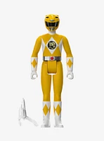 Super7 Mighty Morphin' Power Rangers ReAction Yellow Ranger SDCC 2023 Exclusive Figure