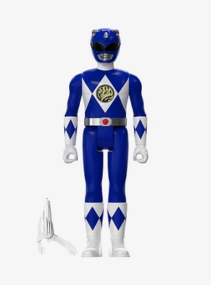 Super7 Mighty Morphin' Power Rangers ReAction Blue Ranger SDCC 2023 Exclusive Figure