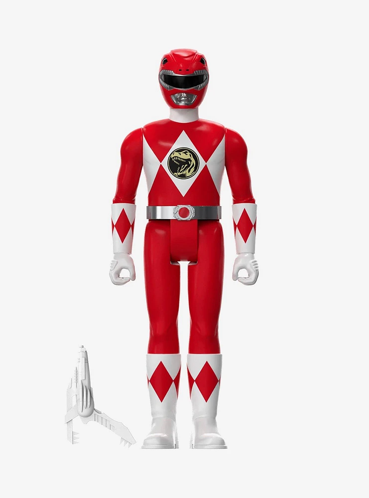 Super7 Mighty Morphin' Power Rangers ReAction Red Ranger SDCC 2023 Exclusive Figure