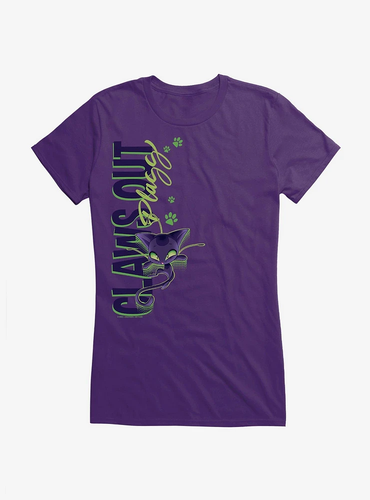 Miraculous: Tales of Ladybug & Cat Noir Claws Out Girls T-Shirt