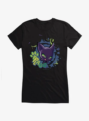 Miraculous: Tales of Ladybug & Cat Noir Plagg Icon Girls T-Shirt