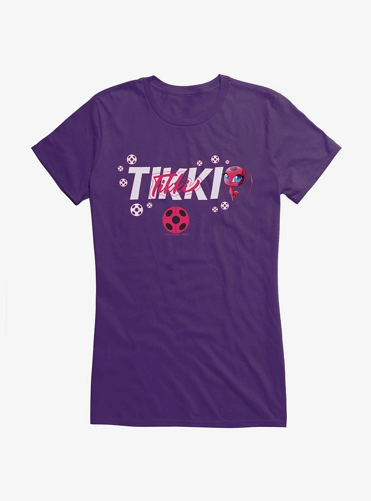 Miraculous: Tales of Ladybug & Cat Noir Tikki Floating Girls T-Shirt