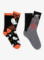 Talk Spooky to Me 2-Pair Unisex Crew Socks