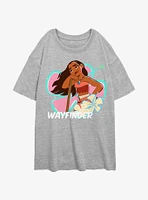 Disney Moana Wayfinder Womens Oversized T-Shirt