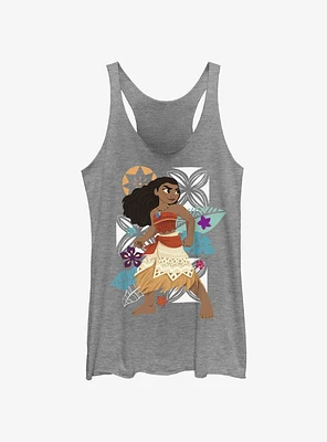 Disney Moana Flower Pose Womens Tank