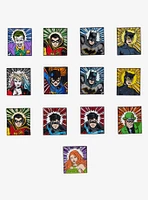 DC Comics Batman Comic Portrait Blind Box Enamel Pin