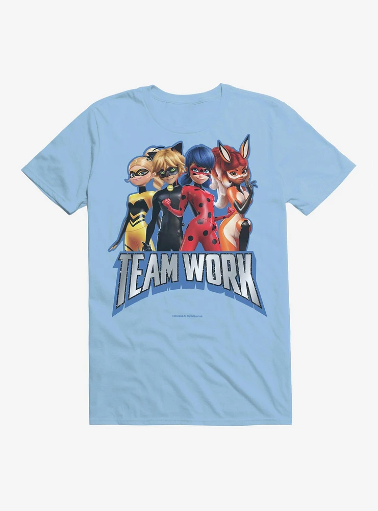 Miraculous: Tales of Ladybug & Cat Noir Teamwork T-Shirt