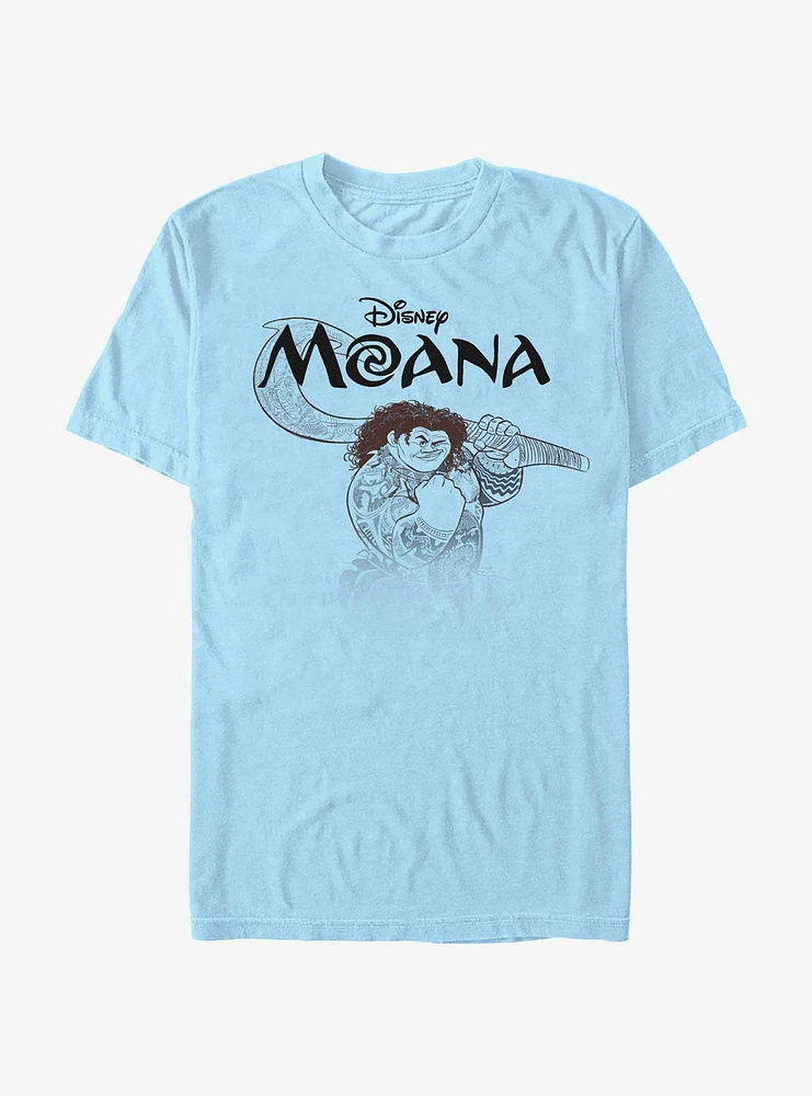 Disney Moana Pose Maui T-Shirt