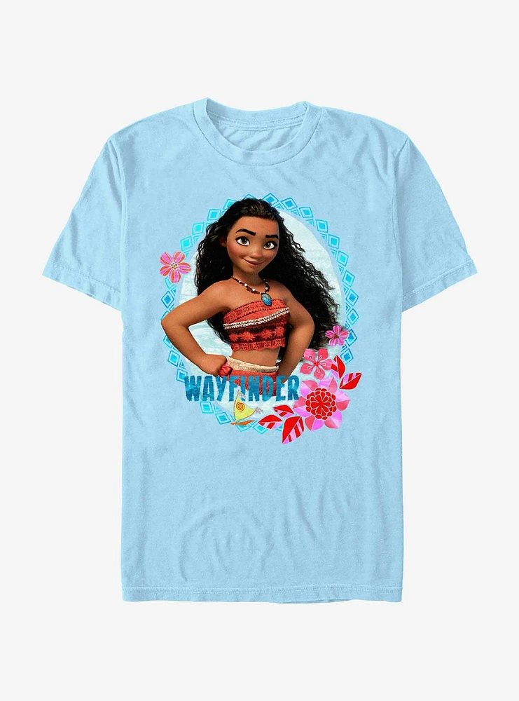 Disney Moana Wayfinder Floral T-Shirt