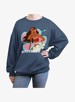 Disney Moana Wayfinder Womens Oversized Sweatshirt