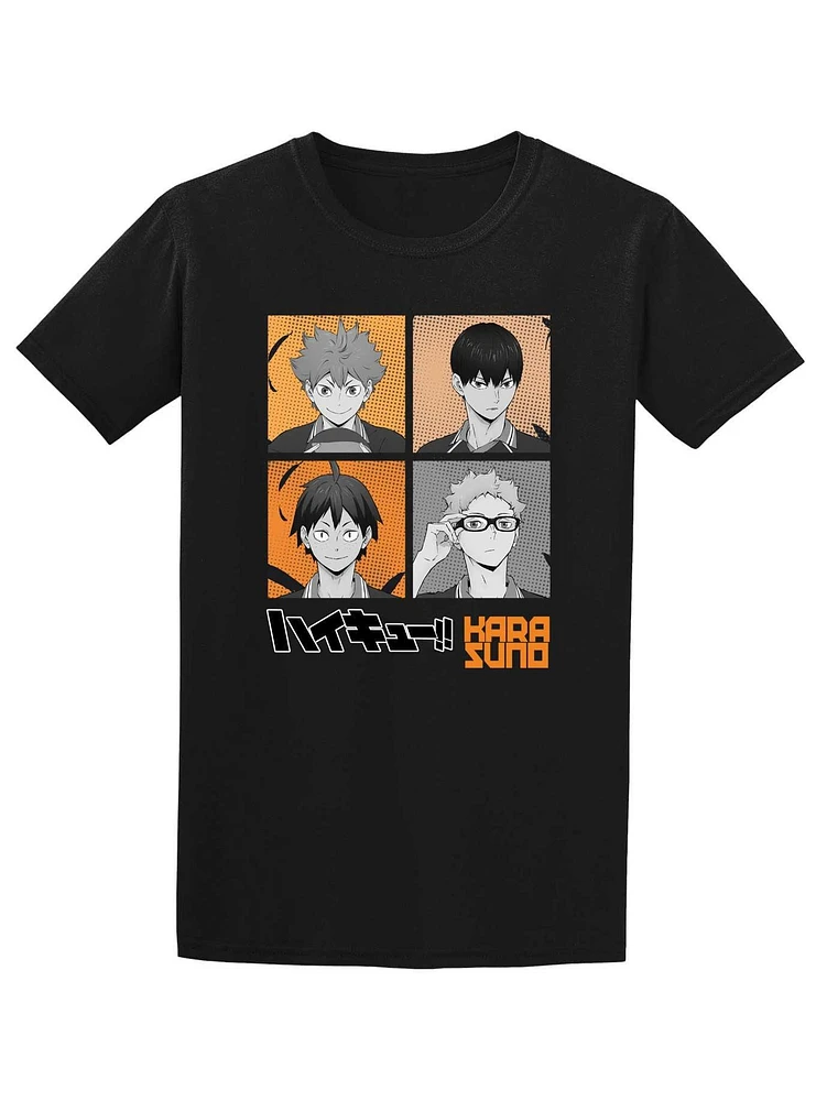 Haikyu!! Karasuno Squares T-Shirt