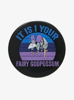 Fairy GodPossum 3 Inch Button