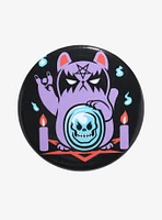 Bad Luck Cat 3 Inch Button