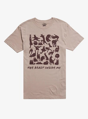 Beast Inside Me T-Shirt By Call Your Mother