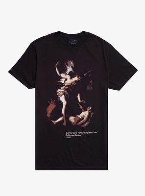 Sacred Love Versus Profane Giovanni Baglione T-Shirt By Call Your Mother