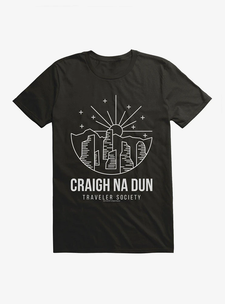 Outlander Craigh Na Dun Society Emblem T-Shirt