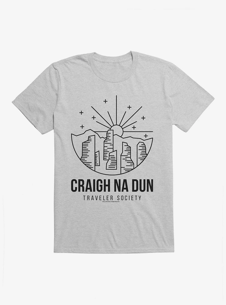 Outlander Craigh Na Dun Society Emblem T-Shirt