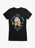 Back To The Future This Is My Doc Brown Costume Girls T-Shirt