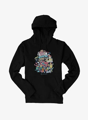 Friends Iconic Collage Hoodie