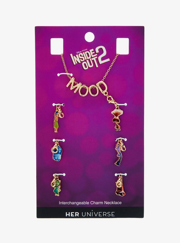 Her Universe Disney Pixar Inside Out 2 Mood Charm Necklace