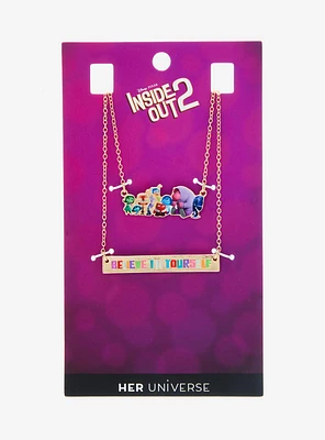 Her Universe Disney Pixar Inside Out 2 Emotions Necklace Set