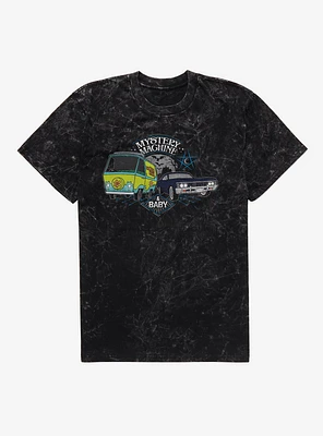 Supernatural Mystery Machine & Baby Mineral Wash T-Shirt