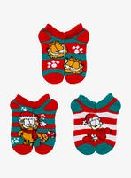 Garfield Odie Christmas Cozy Sock 3 Pair