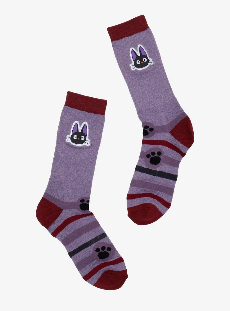 Studio Ghibli® Kiki's Delivery Service Jiji Striped Crew Socks