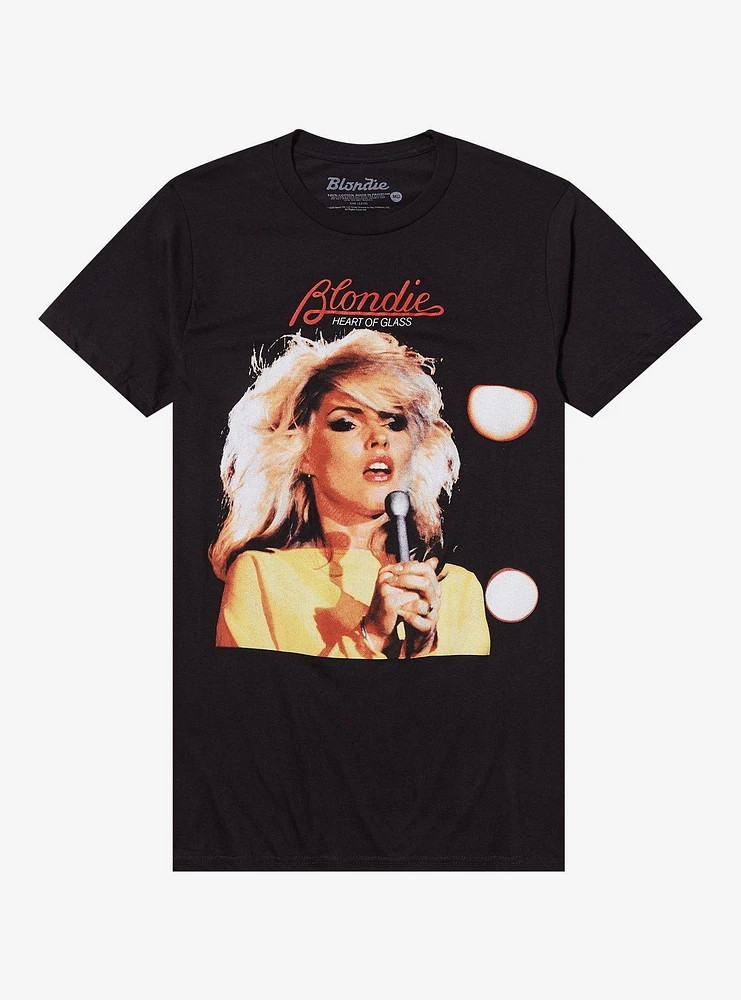 Blondie Heart Of Glass Debbie Harry Portrait T-Shirt