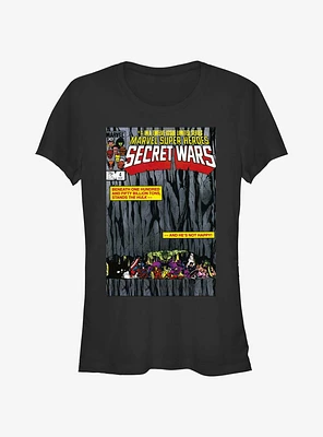 Marvel Secret Wars Comic Cover Vol4 The Hulk Girls T-Shirt