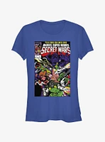 Marvel Secret Wars Comic Cover Vol6 Villains Girls T-Shirt